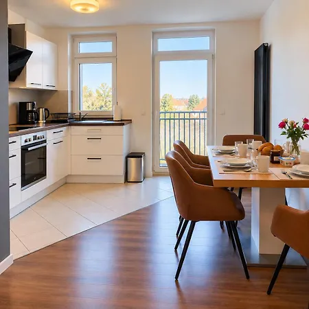 Modernes, Helles Ostviertel-flat8, Balkon,all-in5g Apartment