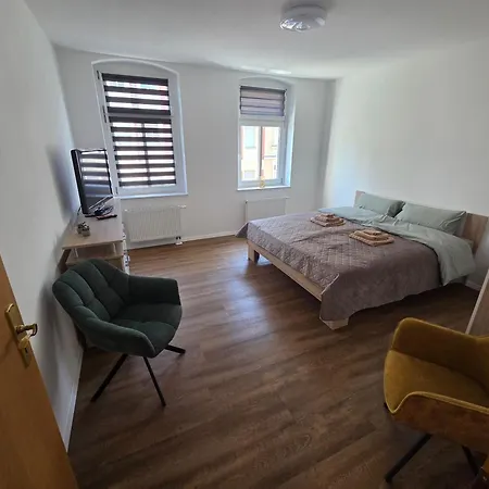 Apartment Modernes, Helles Ostviertel-flat8, Balkon,all-in5g Gera